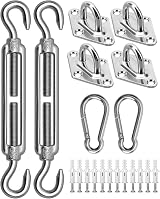 Morzejar Shade Sail Hardware Kit 5" 304 Stainless Steel Fixing Set view 7
