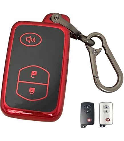 Guscio Chiave Telecomando Con 3 Pulsanti Pad Toyota Corolla Celica Rav4
