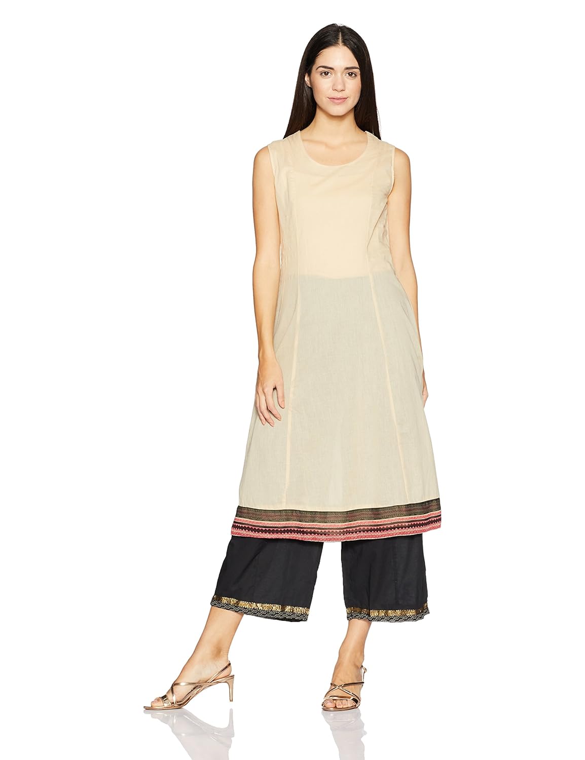 biba women's straight salwar suit