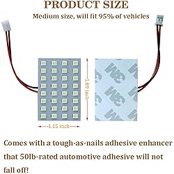 LivTee LED Interior Car Lights Accessories with 194