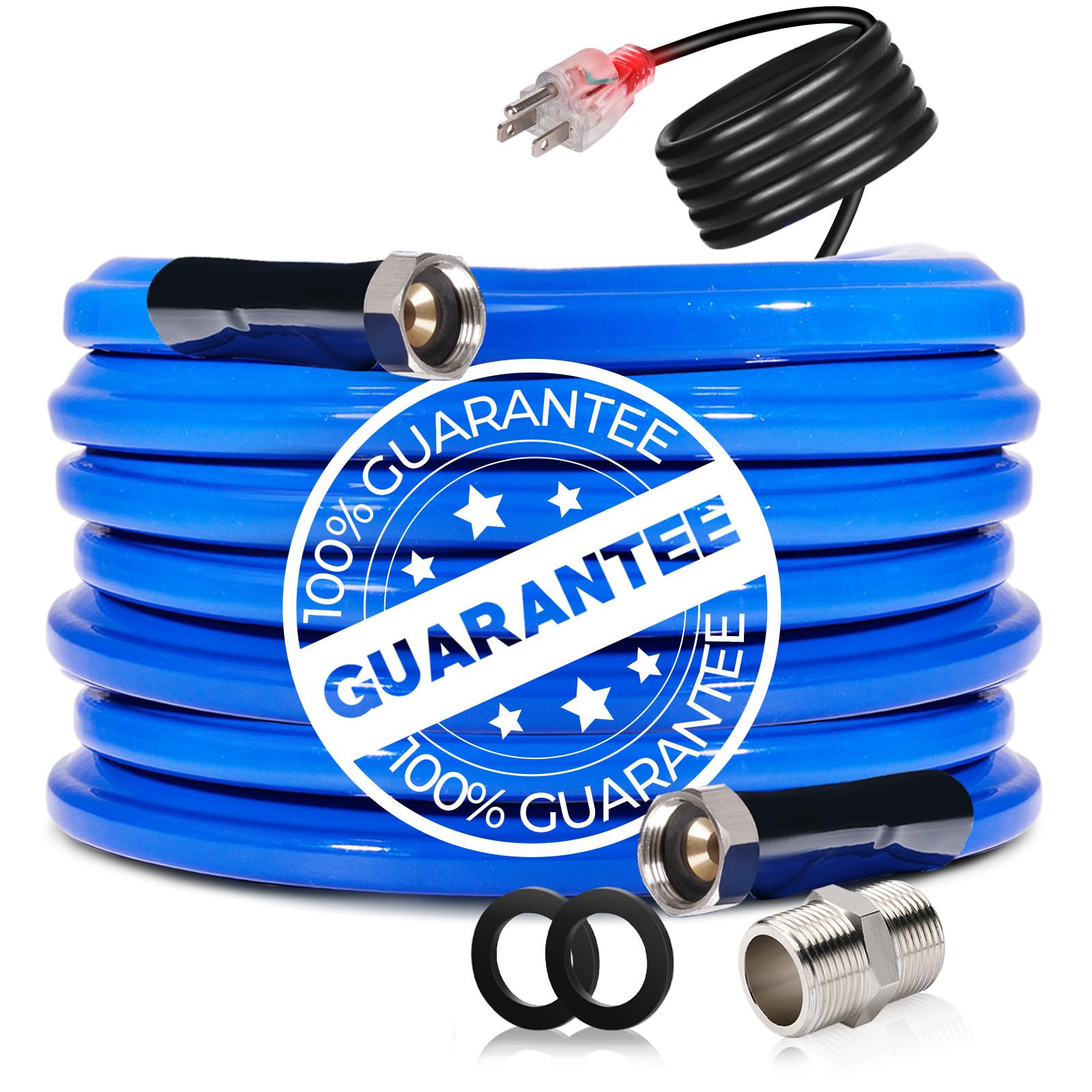 Photo 1 of 50FT Heated Water Hose for RV,-45 ? Antifreeze Heated Drinking Garden Water Hose?Electrically Heated Garden Hoses, Rv Accessories?Rv,Auto Accessory