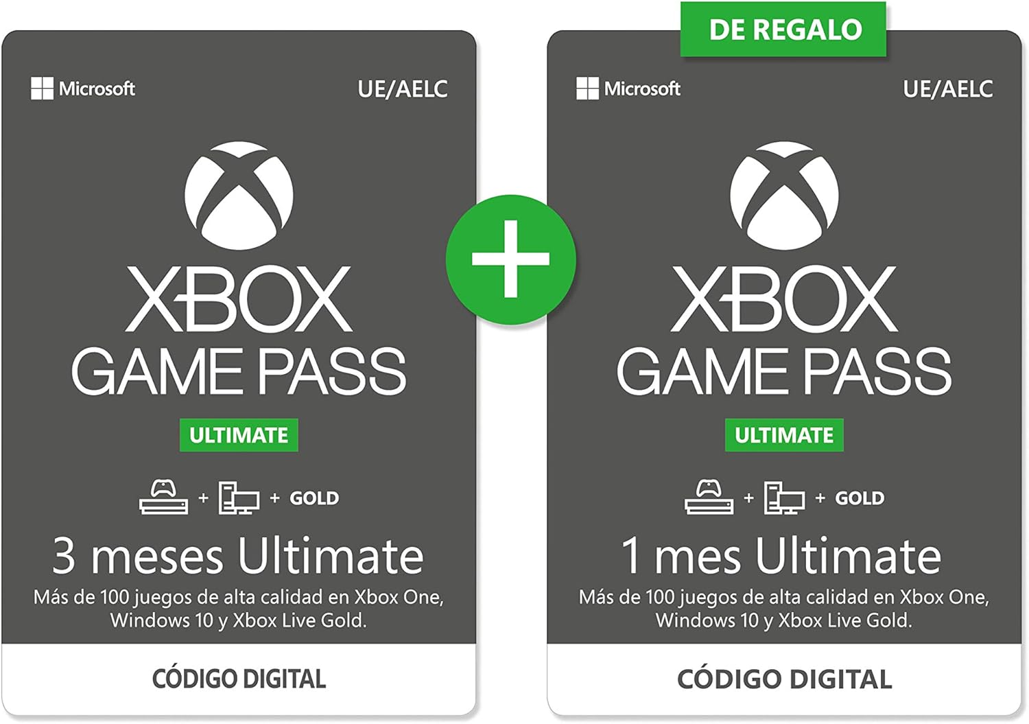 Suscripcion Xbox Game Pass 3 Meses Ultimate + 1 Mes Gratis | Xbox ...