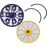 PUREBURG Replacement Filter Compatible with Dyson DC07 Series Animal Vacuum | Pre-Motor &amp; Post-Motor HEPA Filter with Seals Parts 901420-02 904979-02, 4 Piece Pack