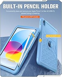 MoKo for iPad 10th Generation Case 2022 10.9 inch