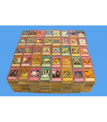 Amazon.com: Yu-Gi-Oh!! Blue Eyes White Dragon! EXODIA! God Cards! 500 Card  Lot! with RARES Guaranteed! : Toys & Games