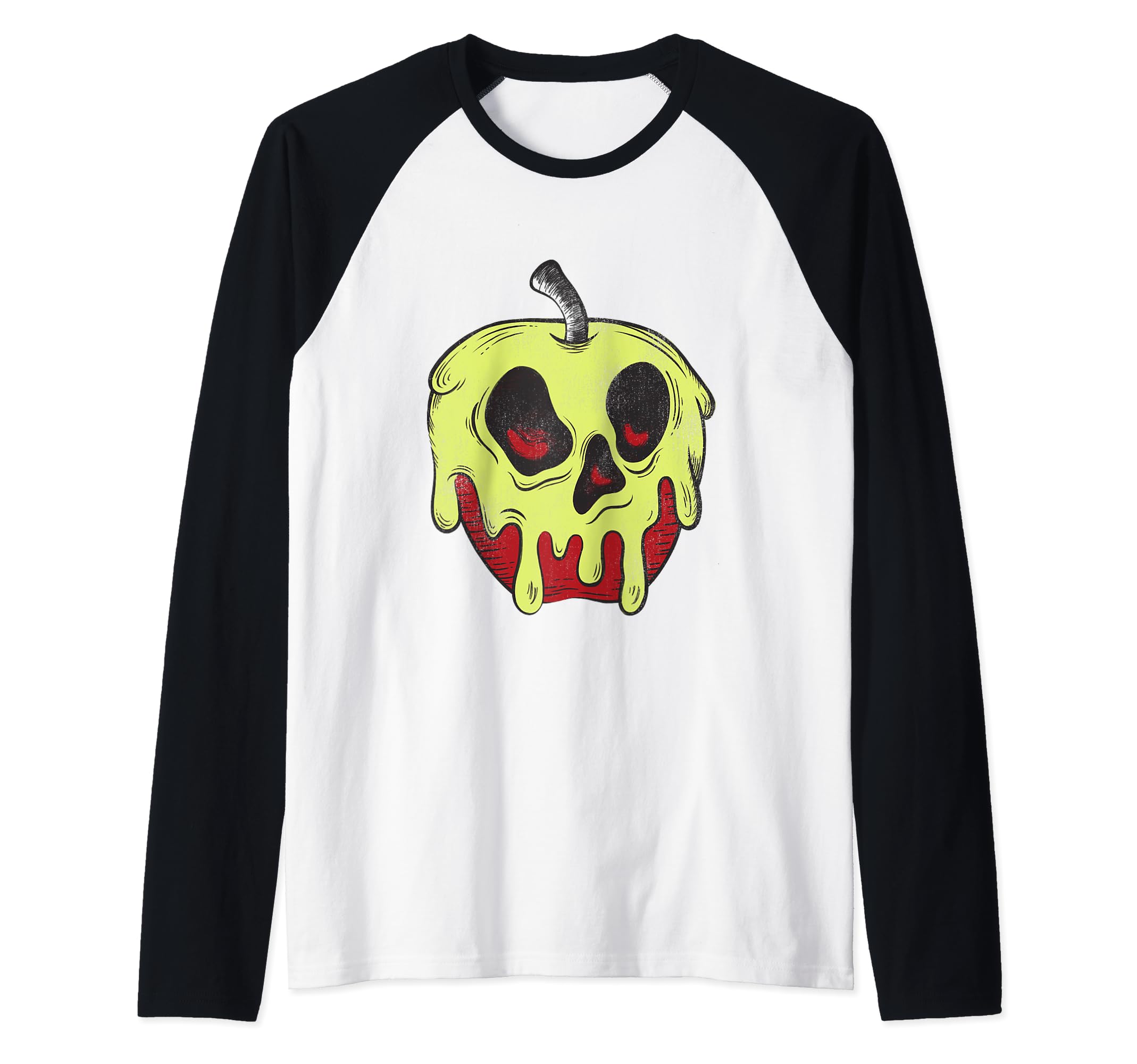Disney Snow White Dripping Poisonous Apple Raglan Baseball Tee