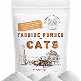 Taurine for Cats - Taurine Powder for All Ages Including Kittens - 144+ Servings - 500mg Supplement - unscented (6oz)