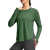 Soothfeel Women's UPF 50+ UV Protection Lightweight Quick Dry Long Sleeve Workout Shirt