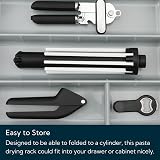 Collapsible Pasta Dryer Rack Compact Foldable 8 Rods 5 lbs view 7