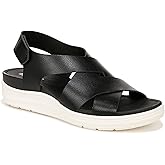 Dr. Scholl's Shoes Womens Time Off Sea Sandal Black 6.5 M