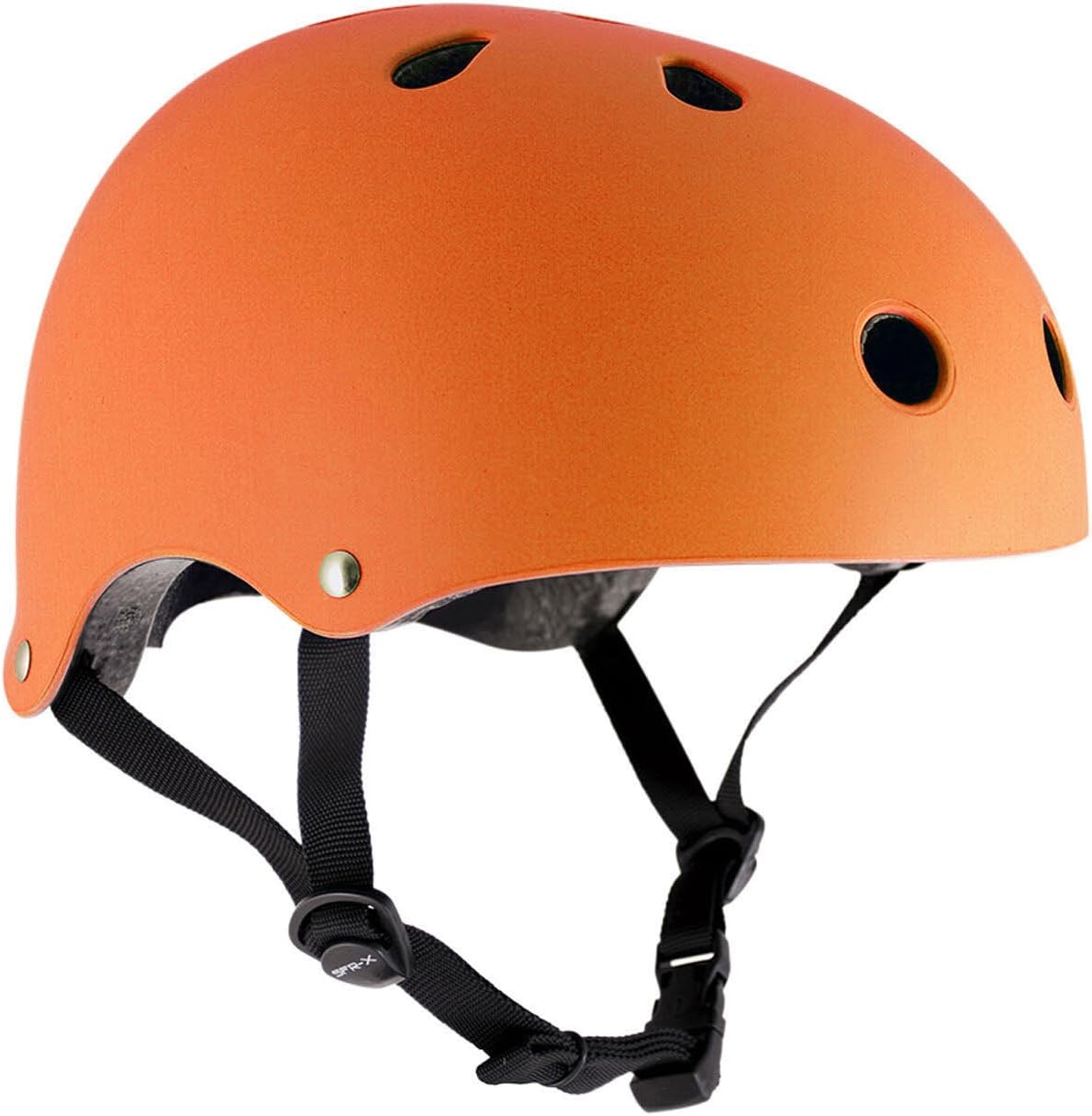 SFR Essentials Helmet, Matt Orange, S/M - Image 3