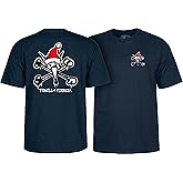 Powell Peralta Rat Bones Holiday '25 T-Shirt, Navy, Extra Large