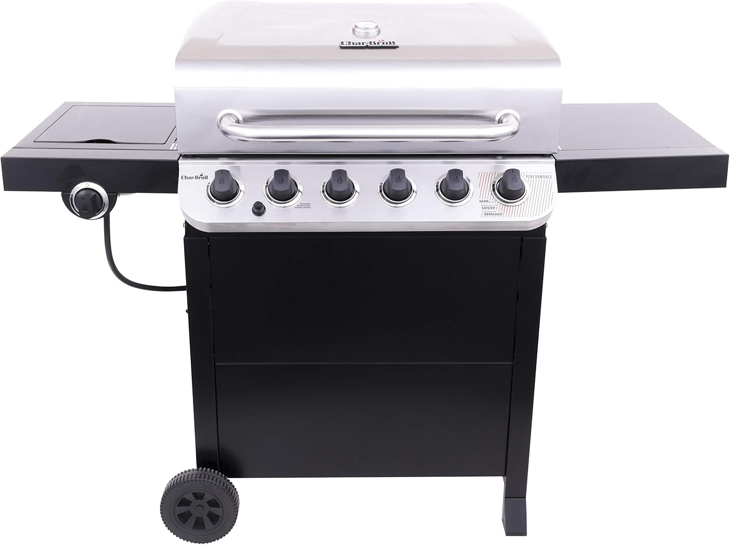 Review CharBroil 463274419 Performance 6Burner Cart Style Gas Grill, Stainless/Black Grills