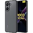 Suttkue for Xiaomi Poco X7 Pro Case,high qualit,PC Material，Scratch Resistant,Anti-Skid-Black