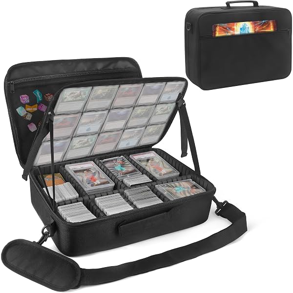 Amazon.com: Card Deck Storage Bag for 2000+ Cards,3-Layer MTG Bag