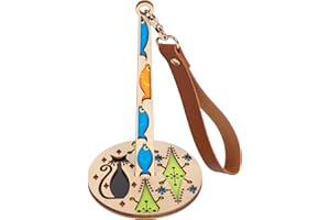 FRAGAMORY Yarn Holder, Yarn Spinner, Yarn Holder for Crocheting, Crochet Yarn Holder, Yarn Ball Holder, Yarn Spinner for Crocheting, Portable Wrist Yarn Holder, Portable Yarn Holder (Cat, 01)