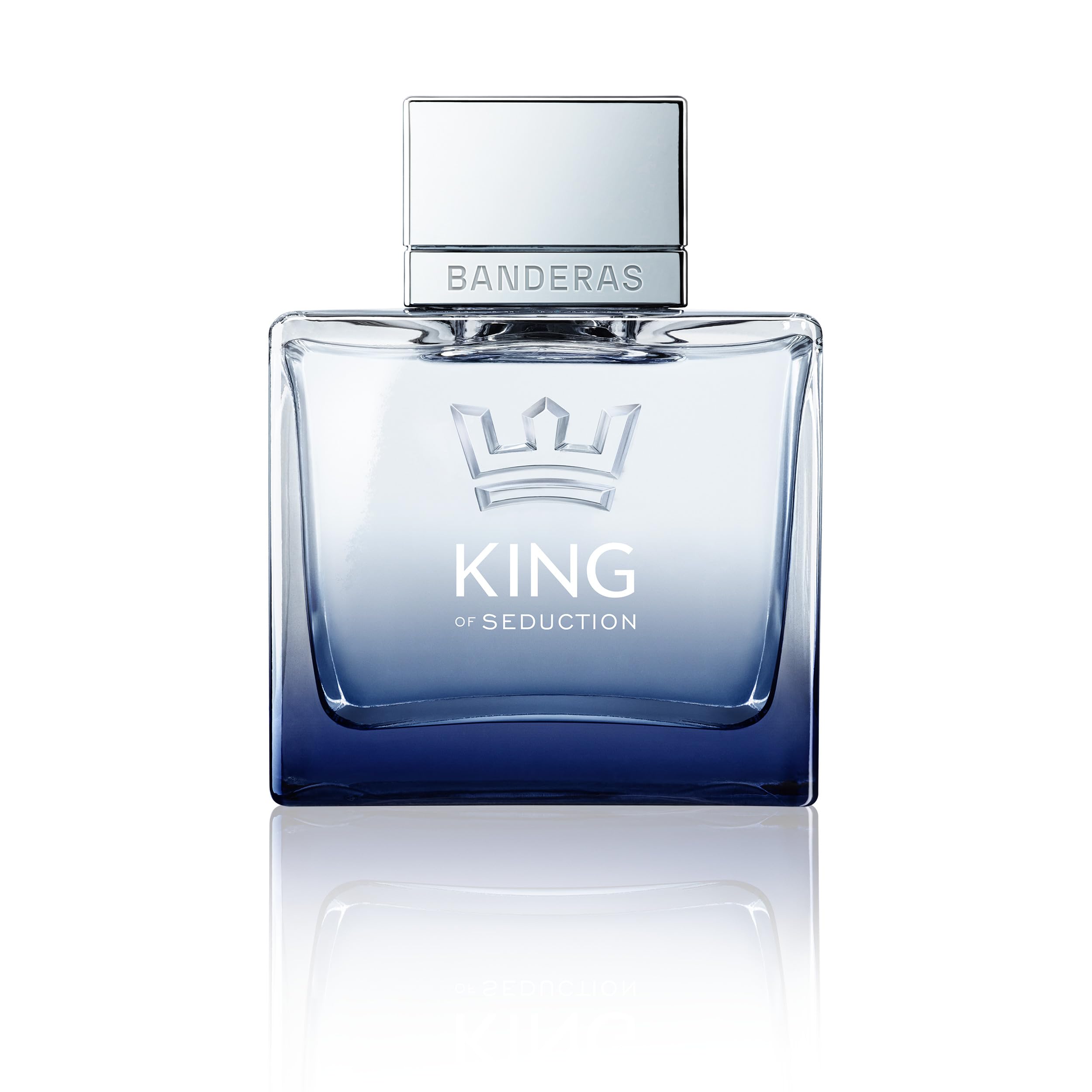 Banderas Perfumes - King of Seduction - Eau de Toilette for Men - Long Lasting - Masculine, Intense and Energetic Fragrance - Bergamot and Apple Notes - Ideal for Day Wear - 100 ml