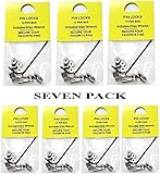 84 Locking Pin Keepers For Hat Lapel Vest