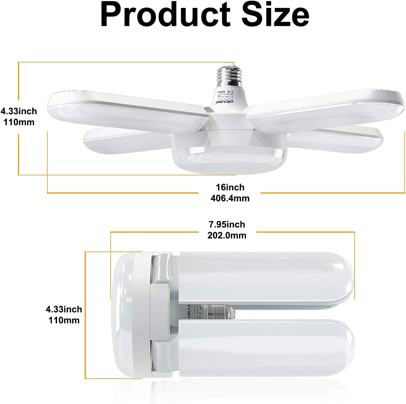 plafoniera led da garage - Acquista plafoniera led da garage con