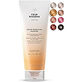 FOUR REASONS Color Depositing Shampoo for Color Treated Hair (Apricot, Golden Copper) - Sulfate Free, Vegan, 8.5 Fl Oz