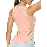 icyzone Workout Tank Top for Women High Neck Sleeveless Tops Quick Dry Athletic Yoga Exercise Running Shirts