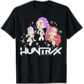 Kpop Demon Hunters Huntrix Chibi Sparks Group Shot T-Shirt