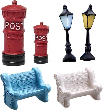 diy miniature lamp post