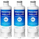 Waterdrop Alkaline Water Filter Replacement for Samsung&reg; DA97-17376B 3 Pack | Alkaline, Enhances pH, Replacement for Samsung&reg; DA97-17376B, HAF-QIN/EXP, DA97-08006C, RF28R7201SR Refrigerator Water Filter