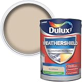 Dulux Weathershield Smooth Masonry Paint Sandstone 5L Exterior