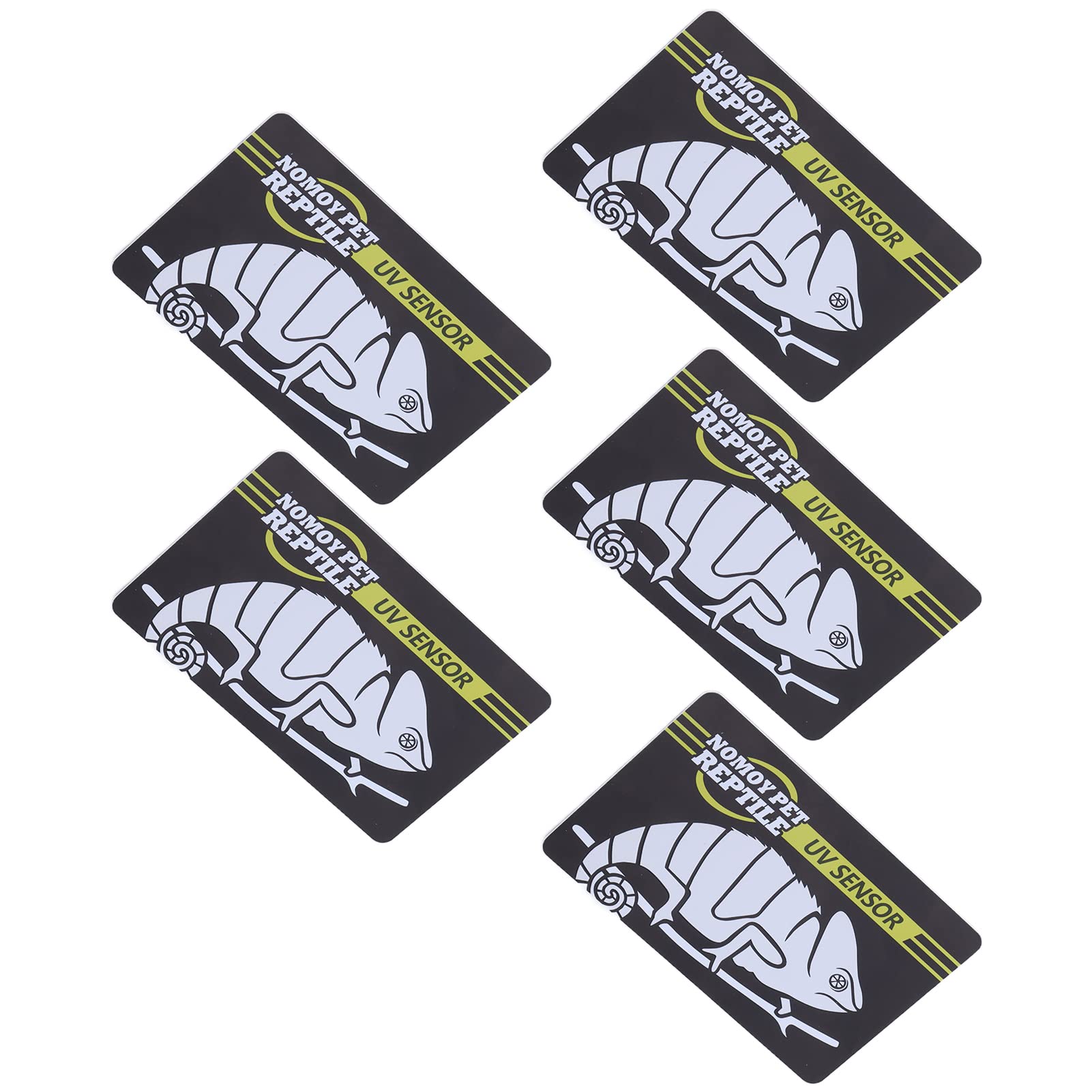 Crawl Pet UV Test Card, Reptile UVB Light Lamp Bulb Test Card, Quick Test UVB Sensor Easy Measurements Quick Detection for Reptile Reptile Bulb/Light/Lamp