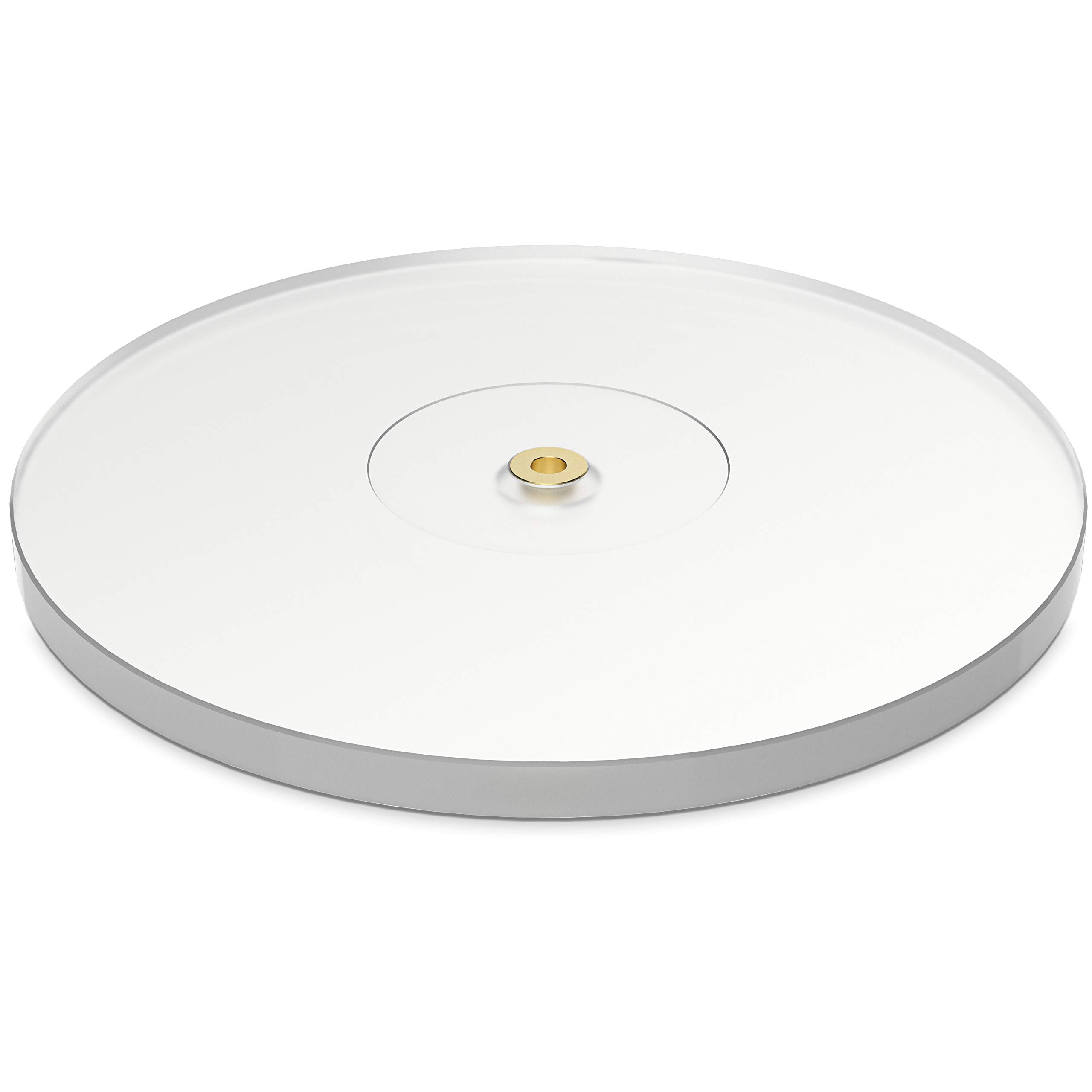 Fluance High Density Frosted Acrylic Platter For Fluance Reference Turntables compatible with RT82/RT83/RT84/RT85 (AP03)