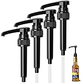 Mini Coffee Syrup Pump Fits Torani Syrup 375ml and Skinny 12.7 oz Bottle | Pumps for Syrup Bottles, Syrup Dispenser for Coffee Bar, Designed for Small Syrup Bottles, Fits Torani and Jordan's Skinny