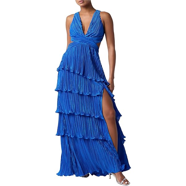 Amazon.com: Lulus Imogen Tiered Chiffon Maxi Dress for Women, Plunging Lace-Up Back Cocktail Long Formal Dress Garden Party Dress : Clothing, Shoes & Jewelry Amazon.com: Lulus Imogen Tiered Chiffon Maxi Dress for Women, Plunging Lace-Up Back Cocktail Long Formal Dress Garden Party Dress : Clothing, Shoes & Jewelry