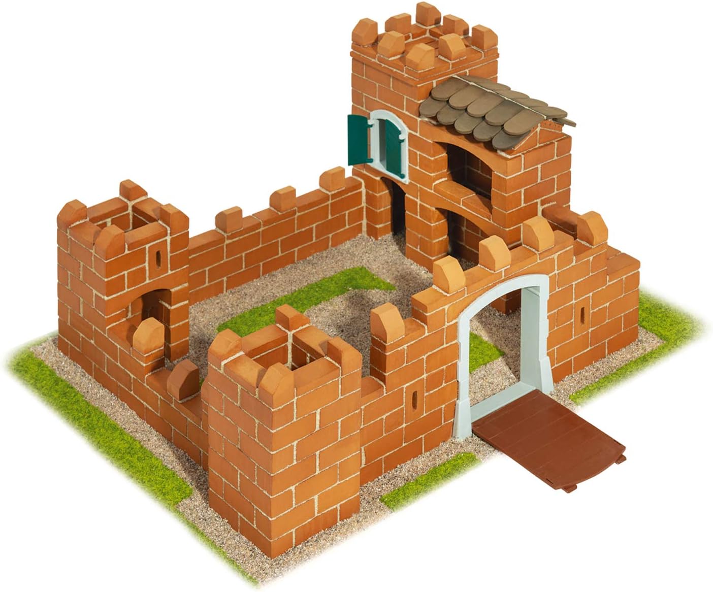 Teifoc Brick Construction - Knight's Castle, Terra Cotta, Knights Castle - Image 3