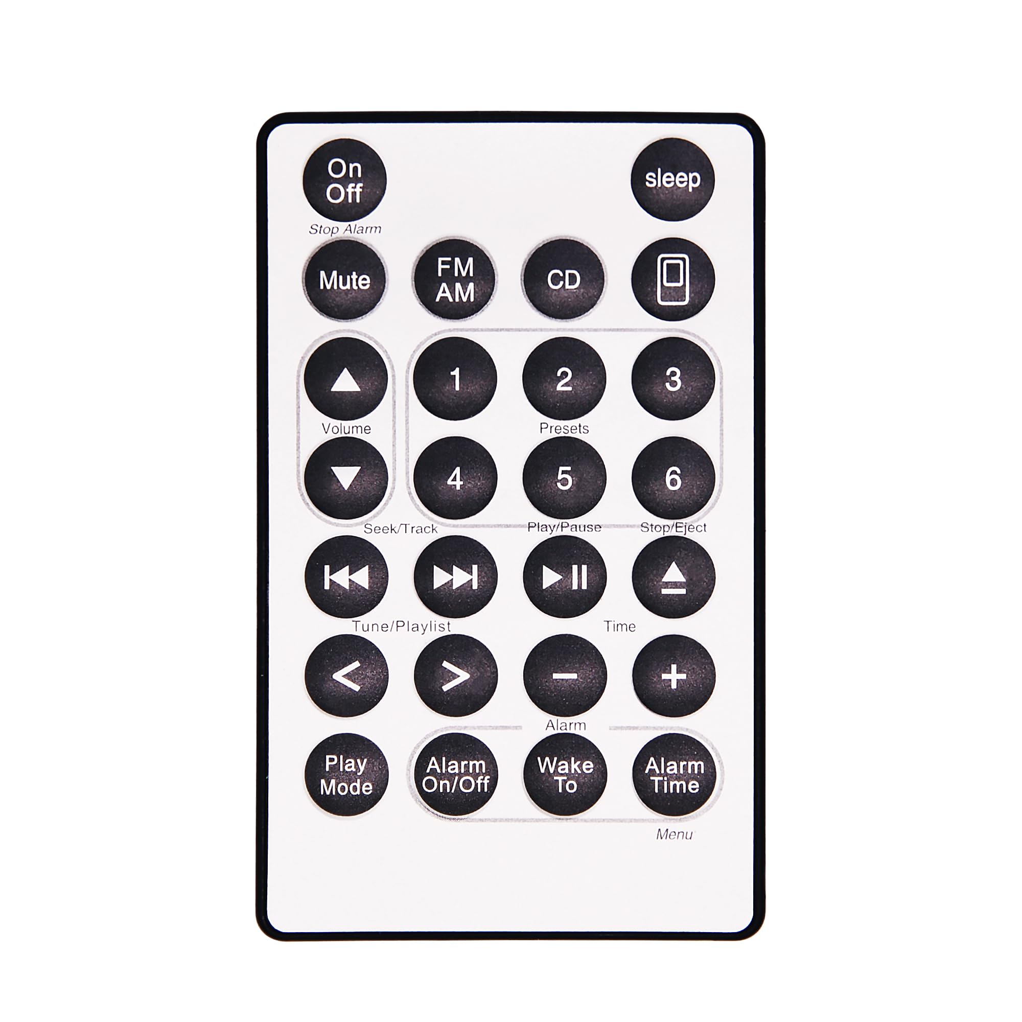 Photo 1 of Universal Replacement Remote Control for Bose Wave Sound Touch Music Radio System I II III IV AWRCC1 AWRCC2 (Batteries Excluded) (Silver)