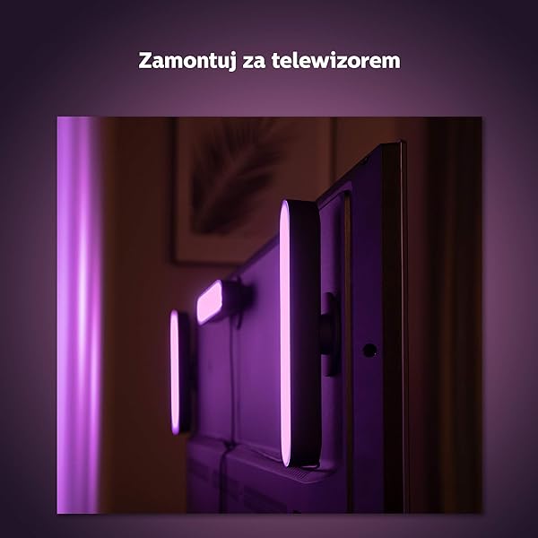 Philips Hue Play Barra de luz regulable compatible con Amazon Alexa Apple HomeKit y Google Home luz blanca y de colores requiere conexin a puente Hue negra Extensin