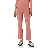 Amazon Essentials Women's Wide Rib Flared Ankle Pant (Previously Daily Ritual)