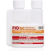 F10 SC Concentrated Veterinary Disinfectant Odorless - 100ml | Non Corrosive, Odorless Formula, Concentrated, Broad Spectrum Disinfectant, for Kennels Animal Shelters