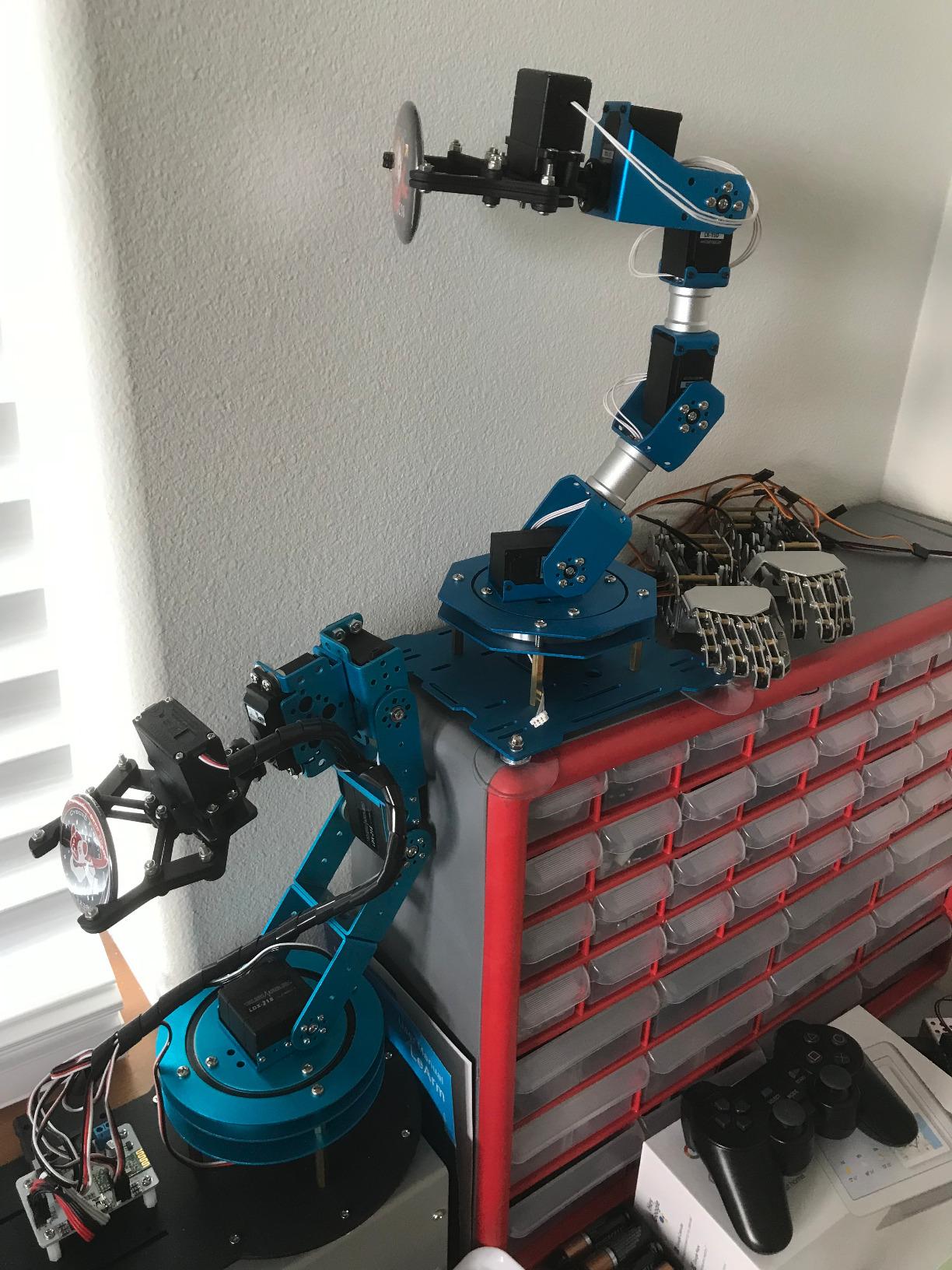 $23/mo - Finance LewanSoul Robotic Arm Kit 6DOF Programming Robot Arm ...