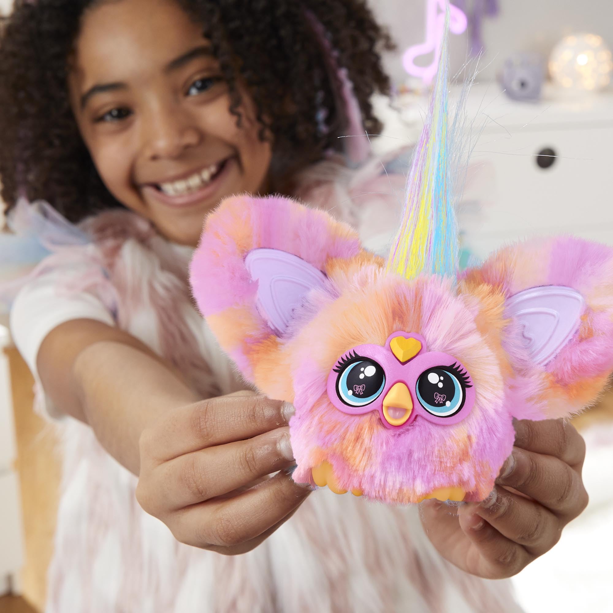 Furby Furblets Fierce & Fabulous 2 Pack, Greenie-Meanie & May-May with 45 Sounds Each, Electronic Plush Toys for Girls & Boys, Back to School Gifts, Ages 6+ (Amazon Exclusive)