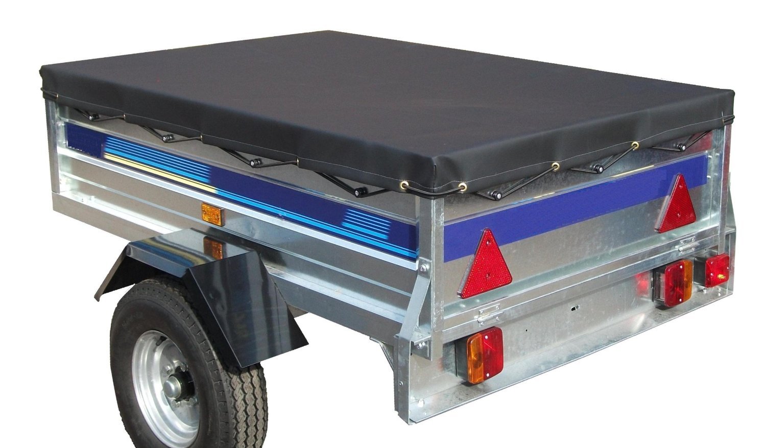 4' x 3' Heavy duty 4ft x 3ft trailer cover Pt No. LMX1043. Please ensure the cover is the correct size before ordering. We suggest you measure the trailer before ordering.