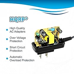 HQRP Battery Charger/AC Adapter Compatible with