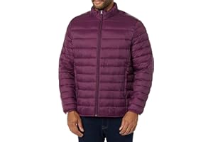 �鶹�� Essentials Mens Packable Lightweight Water-Resistant Puffer Jacket (Available in Big & Tall)