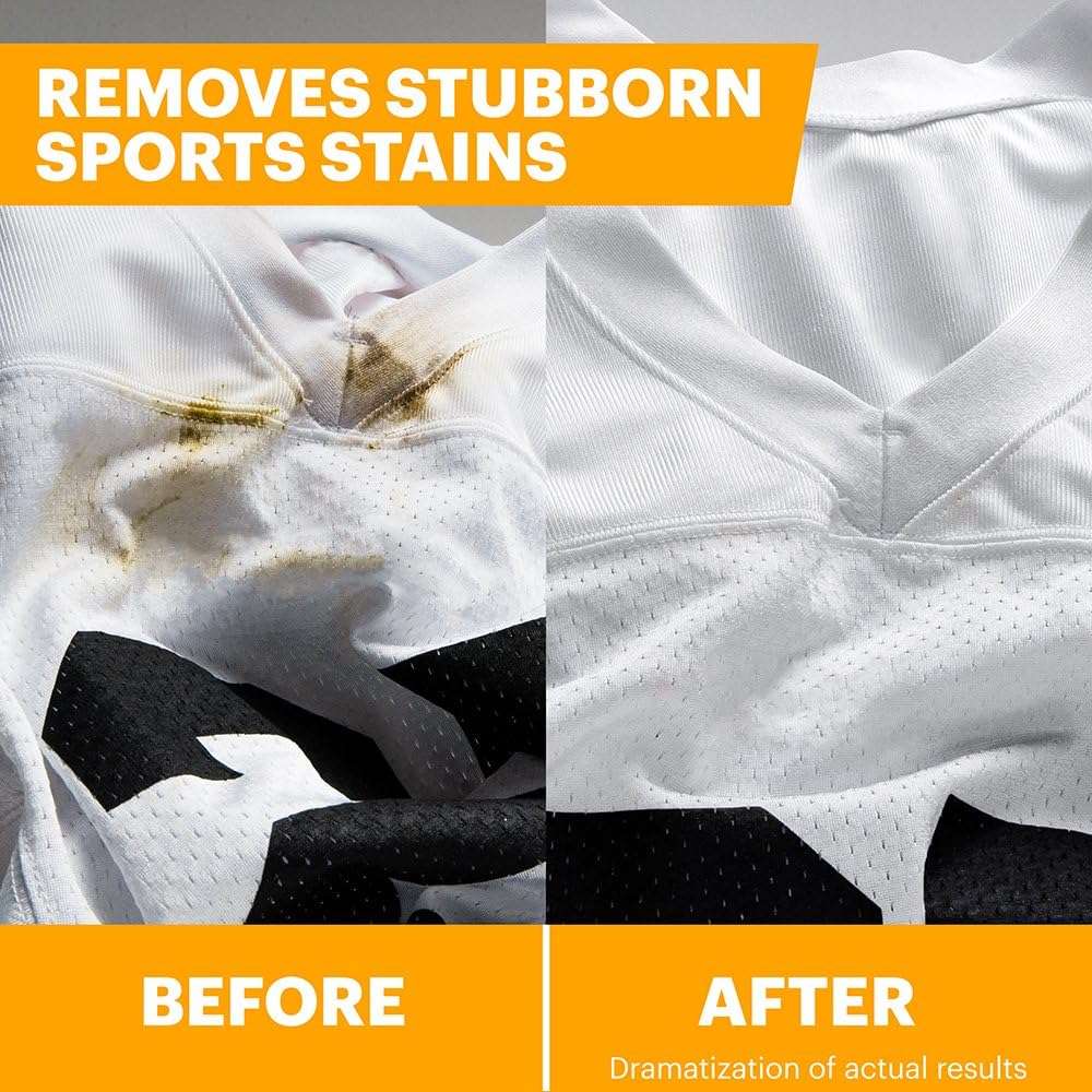 Nathan Power Wash Detergent, Natural Sport Detergent for Active Wear, Sports Equipment, Gets Rid of Odors & Stains: Sports & Outdoors