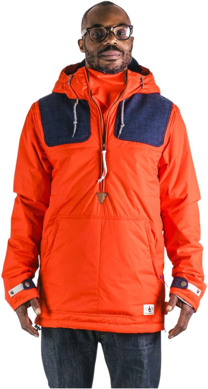 brooks jackets mens red