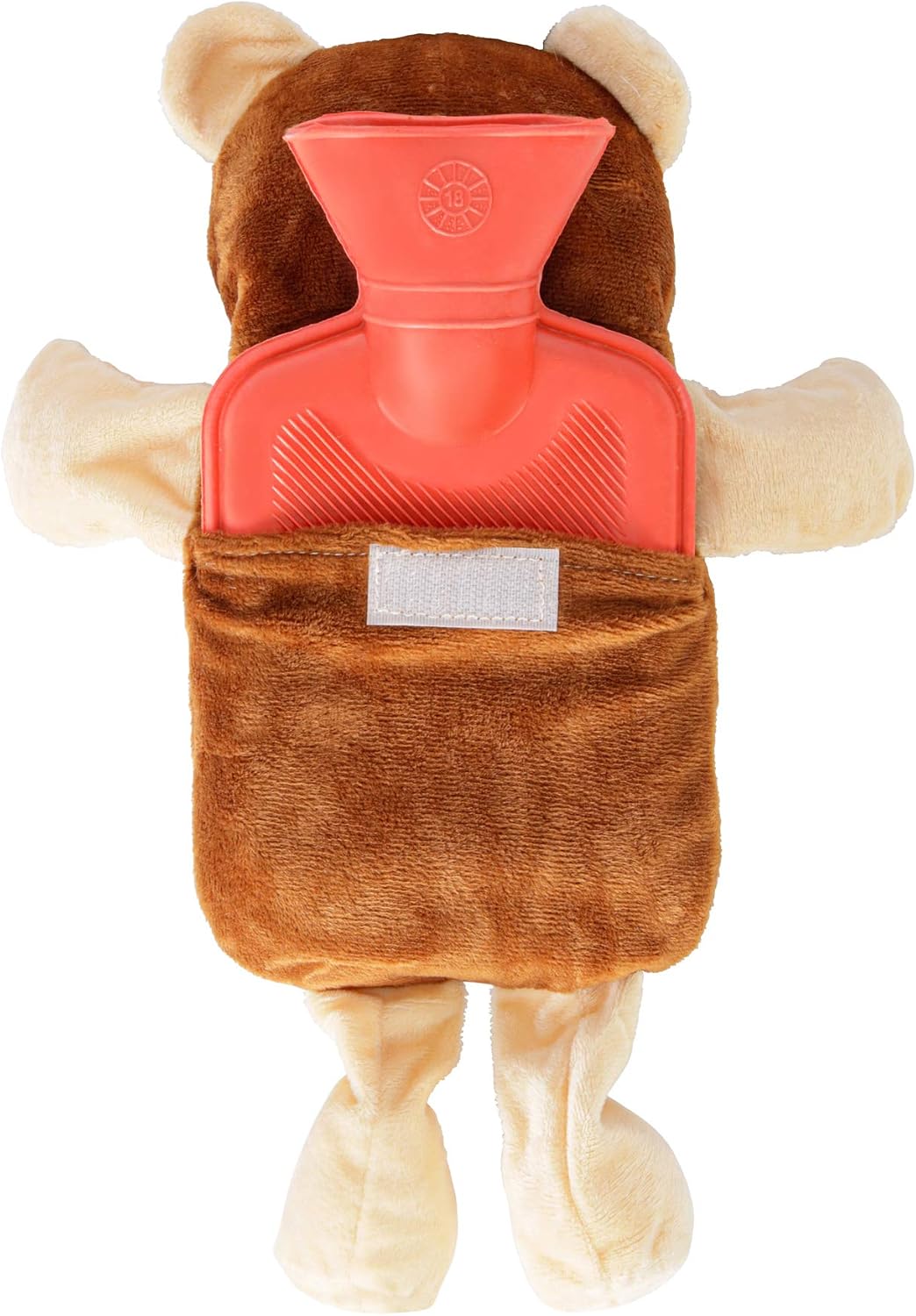 Kids Animal Hot Water Bottle (Bear) Cozy, Safe & Fun Bedtime Companion - Image 3