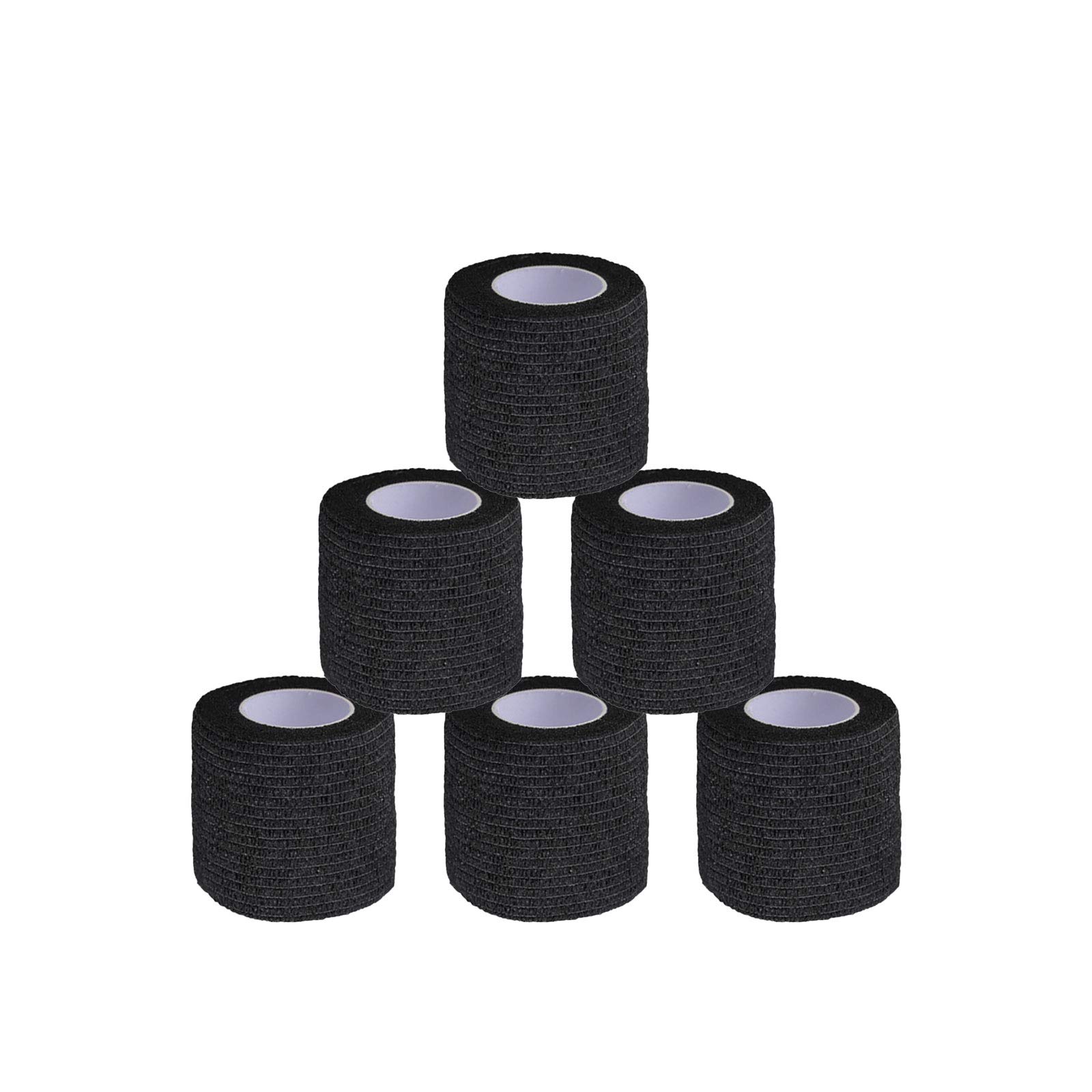 GAKIN 6 Rolls Weightlifting Hook Grip Tape Thumb Hook Grip Stretch Tape Keep Fingers And Hands Safe Cotton Tear