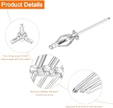 sourcing map 60Pcs 5/32" Aluminum Tri Grip Rivets for DIY & Repairs view 3