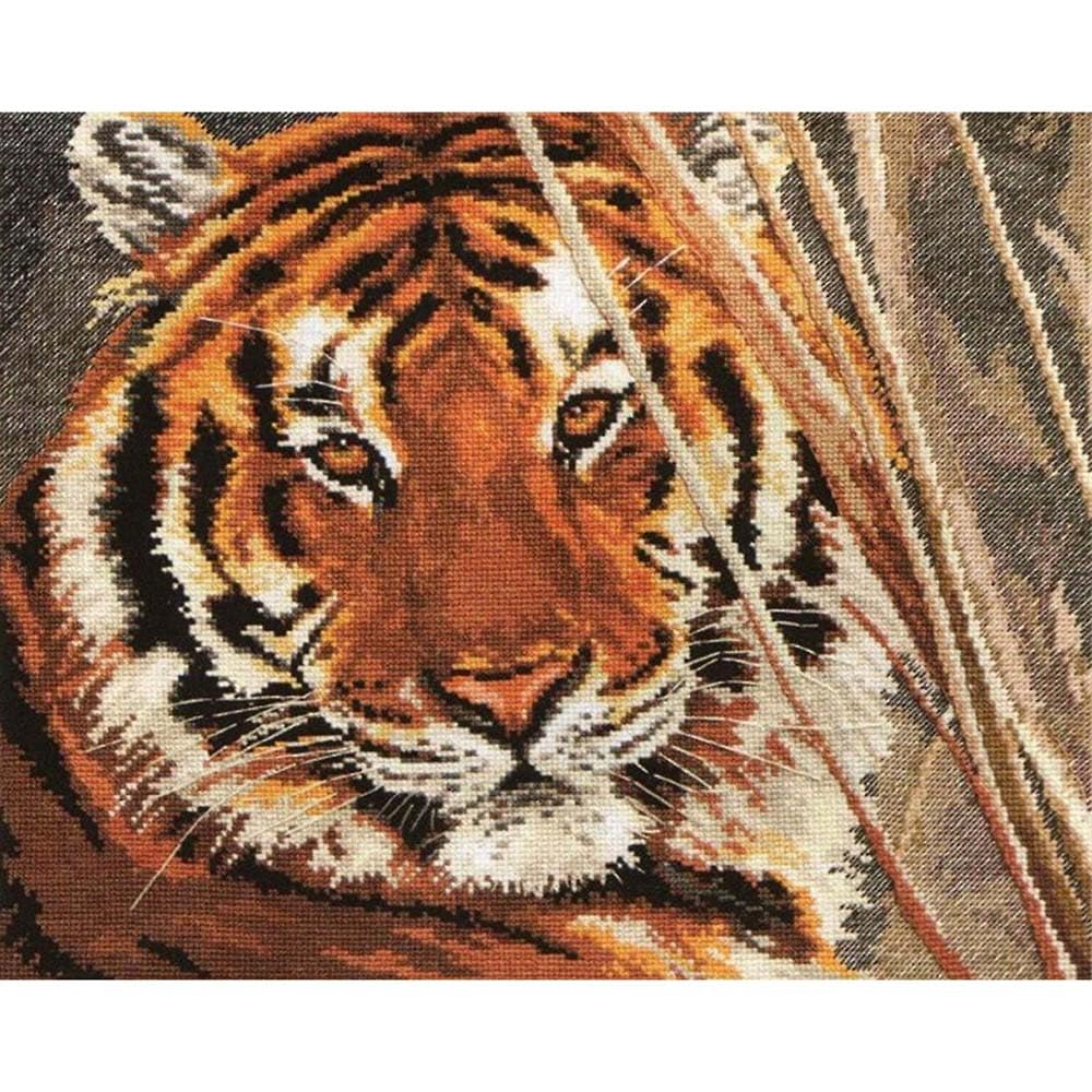 Alisa Cross Stitch Kit - Tiger