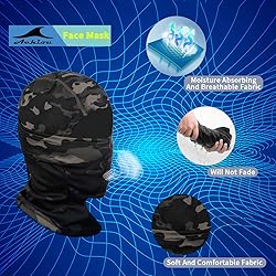Achiou Ski Mask for Men Women, Summer Balaclava